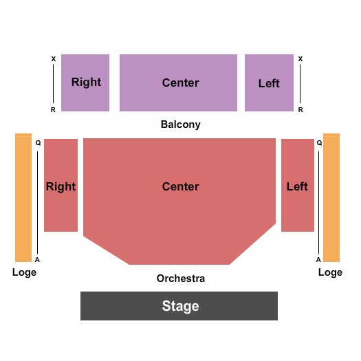 Catalina Foothills High School Auditorium End Stage Seating Chart