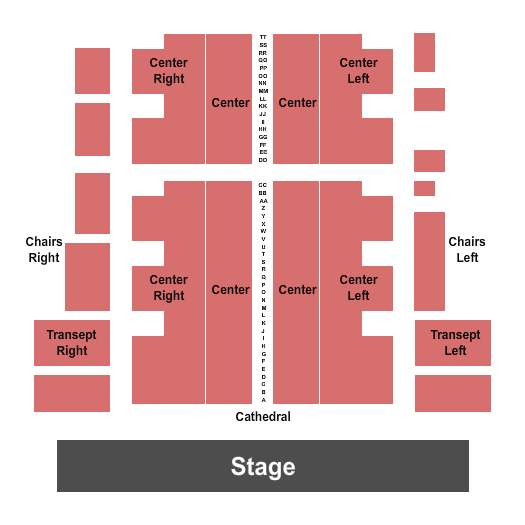 Cathedral Basilica of the Sacred Heart Seating Chart
