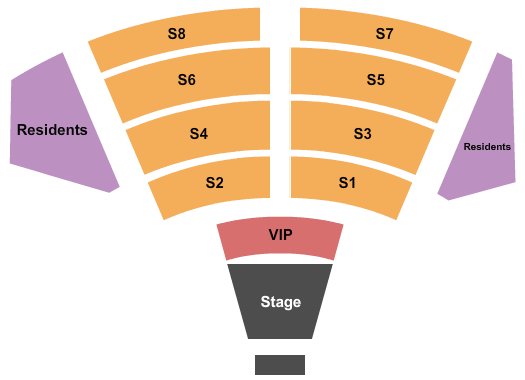 Cathedral City Community Amphitheater Endstage Seating Chart