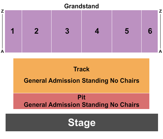 Cattaraugus County Fair Seating Chart