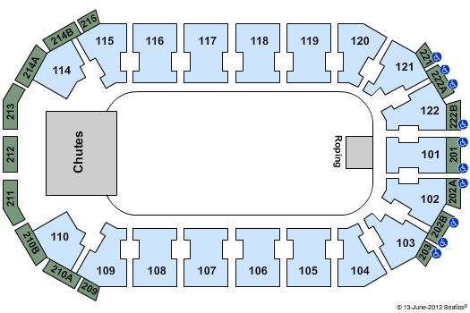 HEB Center at Cedar Park Rodeo Seating Chart