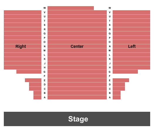 Cedar River Complex - Krapek Family Fine Arts Center End Stage Seating Chart