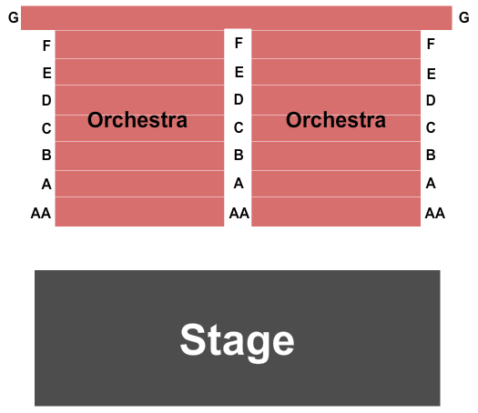 Center for the Arts at Kayenta End Stage Seating Chart