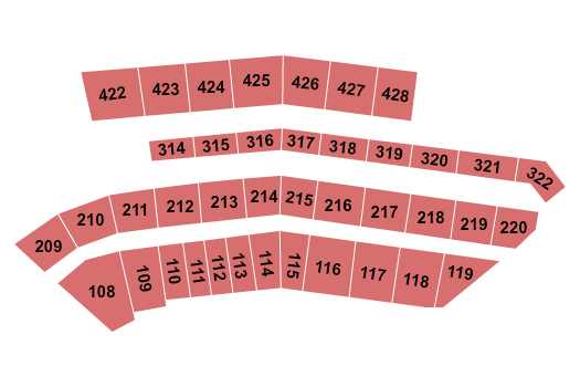 Center Parc Credit Union Stadium DCI Seating Chart