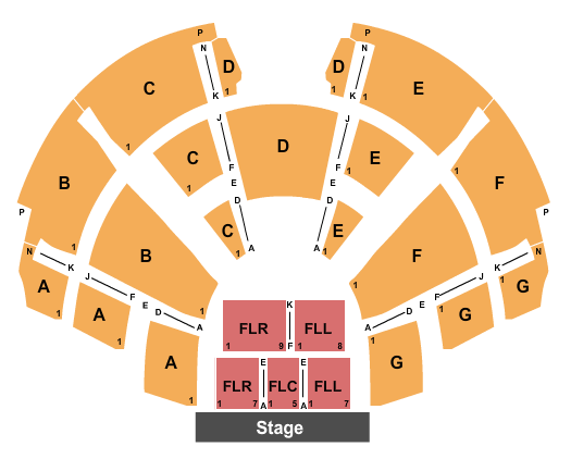 Centerstage Rainbow City Al Seating Chart