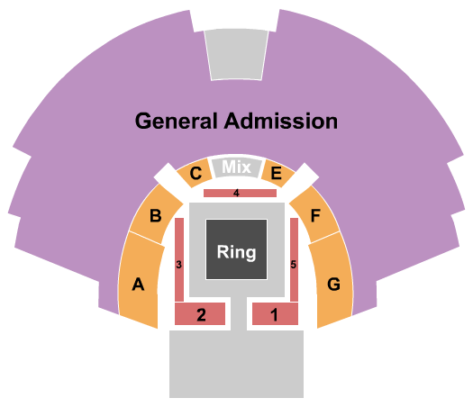 Center Stage Theatre Wrestling 4 Seating Chart