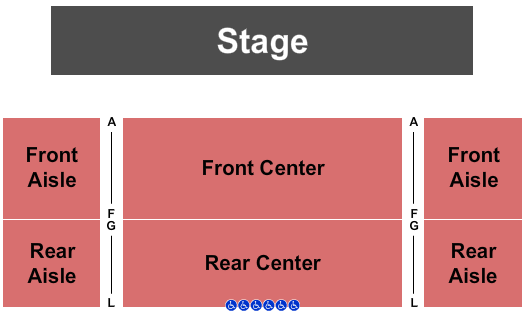 Center Theatre For The Performing Arts Endstage Seating Chart