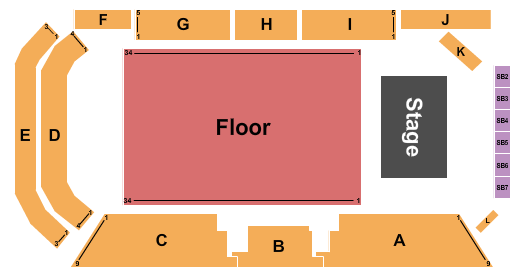Centerfire Place Endstage Seating Chart