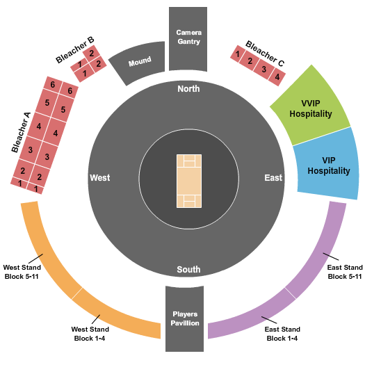 Central Broward Regional Park Cricket Seating Chart