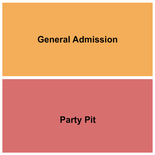 Central Iowa Expo GA/PartyPit Seating Chart