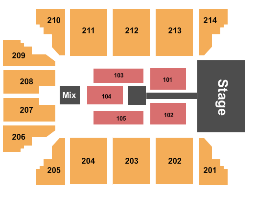 Stride Bank Center Casting Crowns Seating Chart