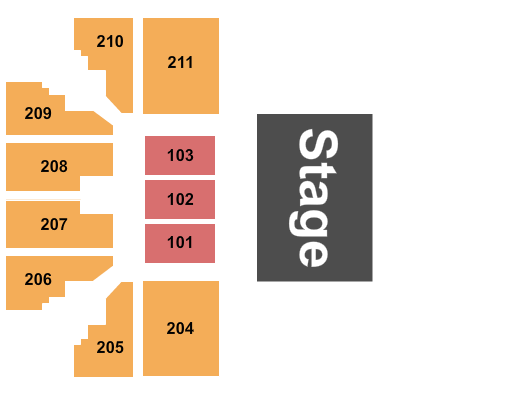 Stride Bank Center Paw Patrol Seating Chart