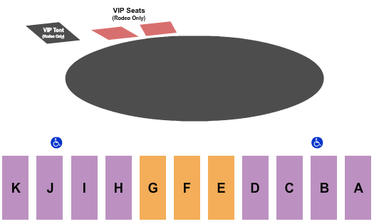 Central States Fair - Grandstand Arena Seating Map