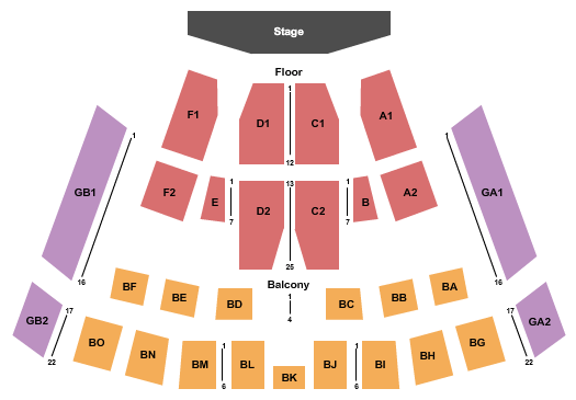 Central Wesleyan Church End Stage Seating Chart