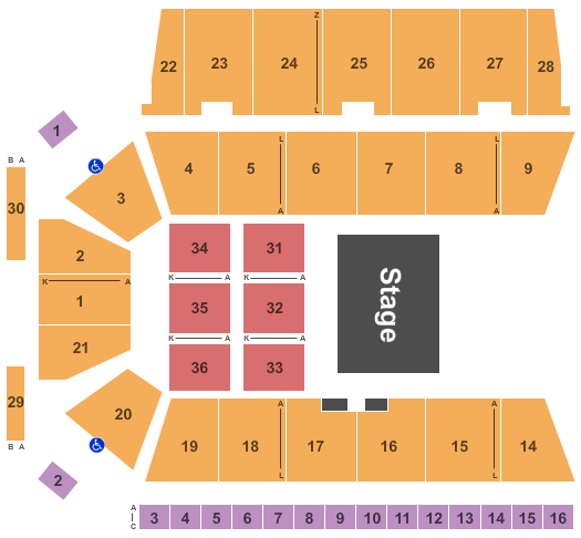 Centre 200 Travis Tritt Seating Chart