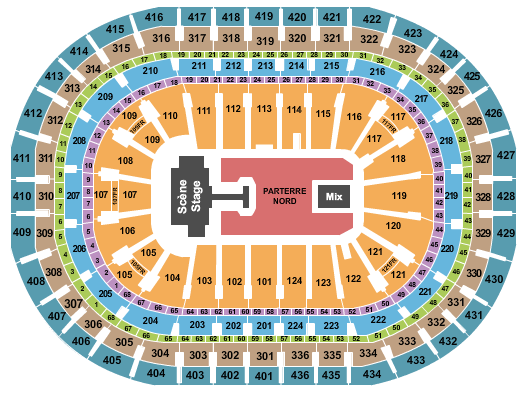 Centre Bell Depeche Mode 2 Seating Chart