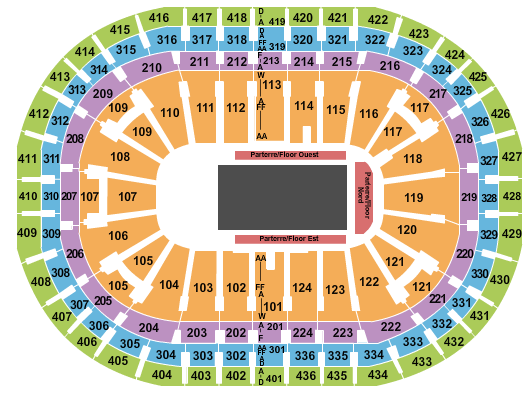 Centre Bell Disney on Ice 2 Seating Chart