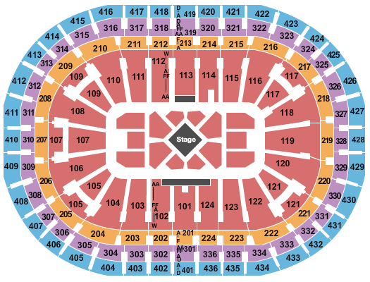 Centre Bell Kevin Hart Seating Chart