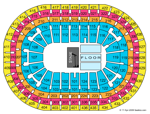 Centre Bell Marie Mai Seating Chart