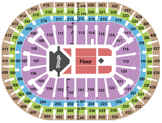 Centre Bell Romeo Santos Seating Chart