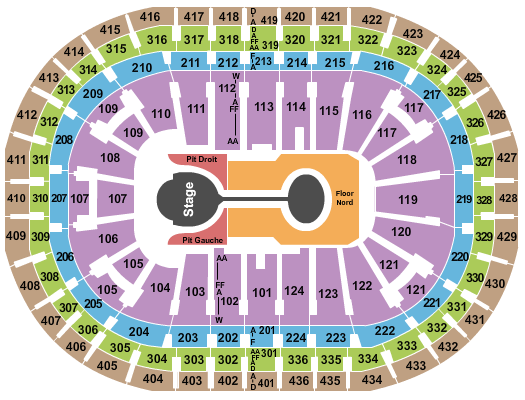 Centre Bell Shawn Mendes 2 Seating Chart