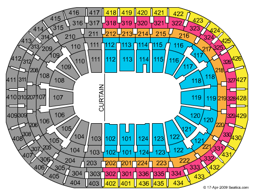 Centre Bell Walking With Dinosaurs Seating Chart