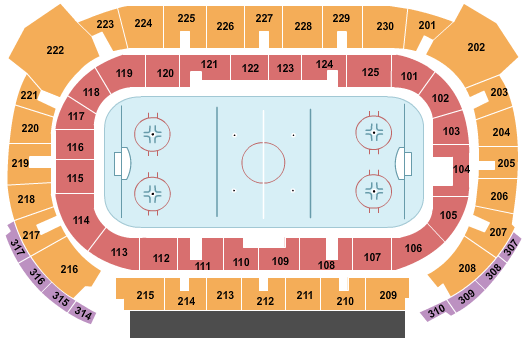 Centre Gervais Auto Hockey Seating Chart