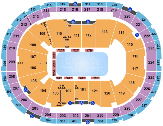 Centre Videotron Disney On Ice Seating Chart