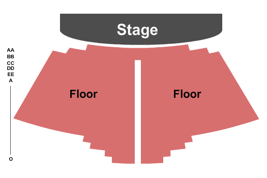 Centro de Bellas Artes de Caguas End Stage Seating Chart