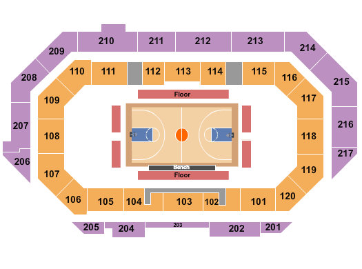 Centurylink Concert Seating Chart