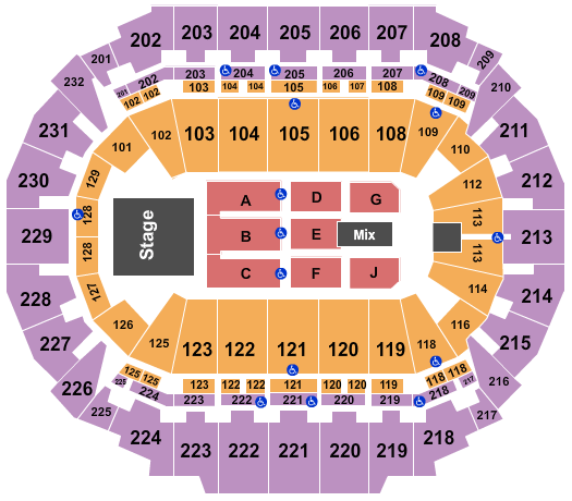 CHI Health Center Omaha Amy Grant Seating Chart