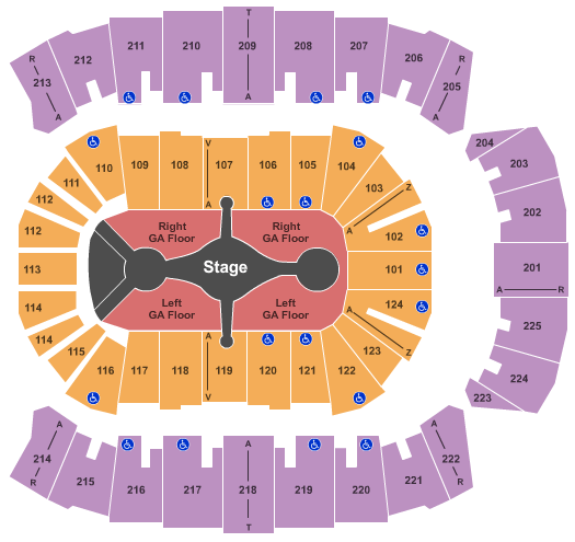 Brookshire Grocery Arena Carrie Underwood Seating Chart