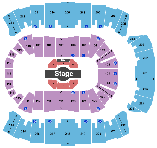 Brookshire Grocery Arena Cirque Du Soleil Seating Chart