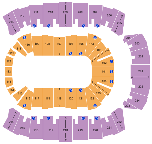 Brookshire Grocery Arena Cirque Toruk Seating Chart