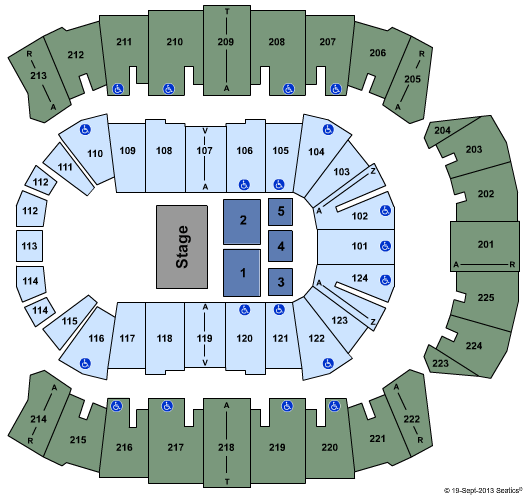 Brookshire Grocery Arena Half House 2 Seating Chart