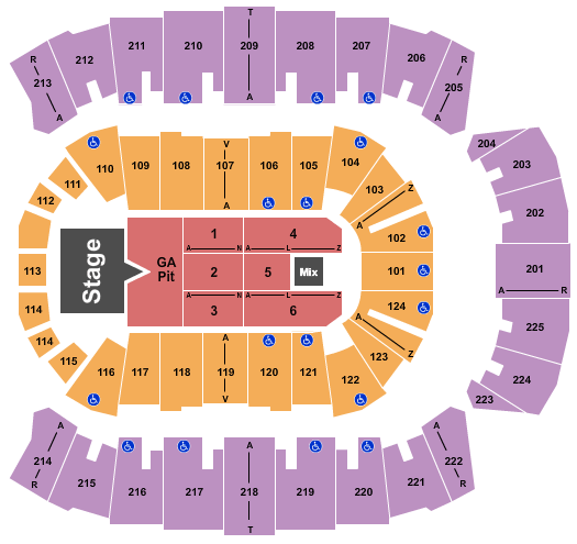 Brookshire Grocery Arena Jason Aldean Seating Chart