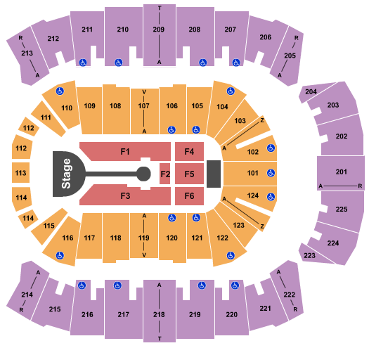 Brookshire Grocery Arena Lauren Daigle Seating Chart