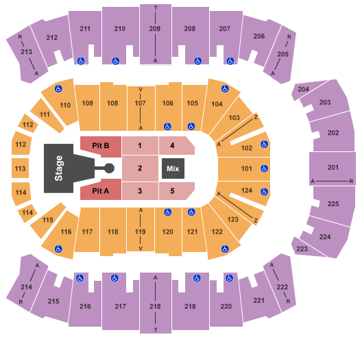 Brookshire Grocery Arena Morgan Wallen Seating Chart