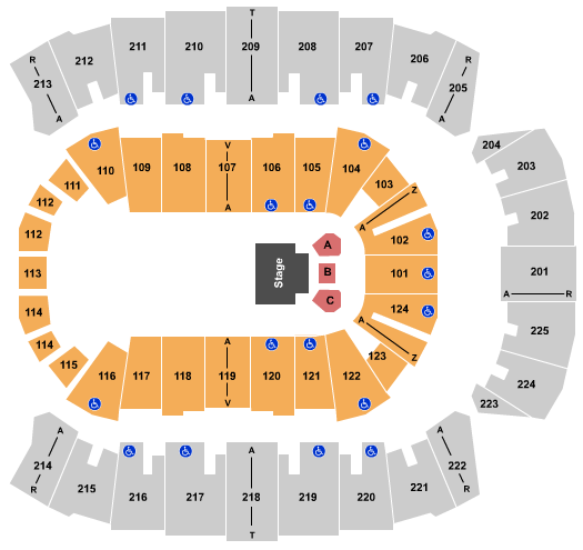Brookshire Grocery Arena Paw Patrol Seating Chart