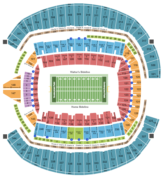 One Direction Seattle Seating Chart