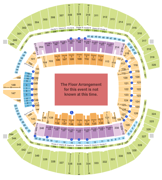 Lumen Field Generic Floor Seating Chart