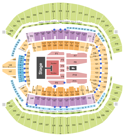 Lumen Field Kenny Chesney Seating Chart