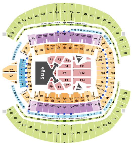 Lumen Field Taylor Swift Seating Chart