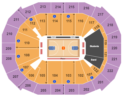 Chaifetz Arena Seating Chart Phish