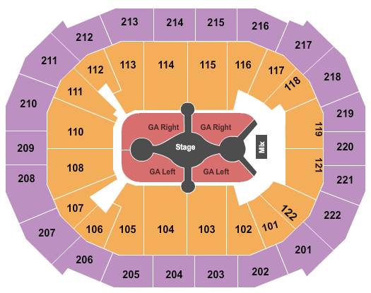 Chaifetz Arena Carrie Umderwood Seating Chart