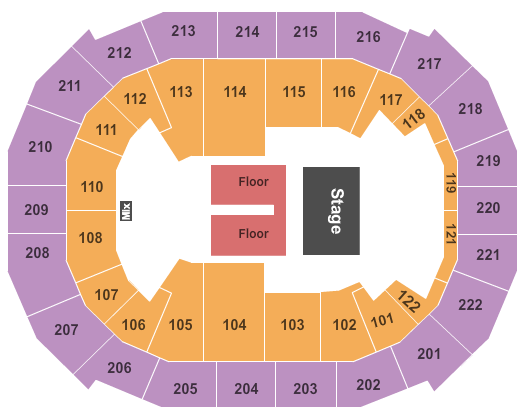 Chaifetz Arena Charlie Wilson Seating Chart