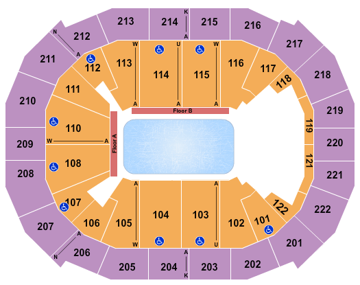 Chaifetz Arena Disney On Ice Seating Chart