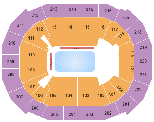 Chaifetz Arena Ice Show Seating Chart