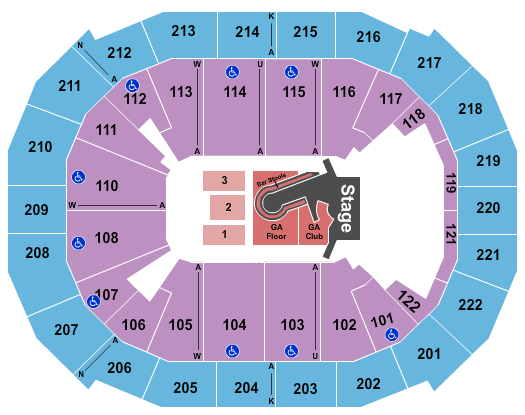 Chaifetz Arena Kelly Clarkson Seating Chart