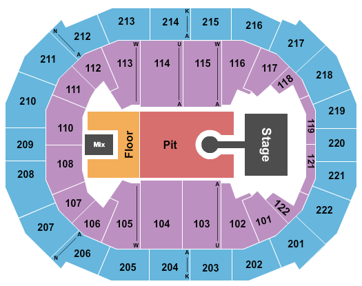 Chaifetz Arena Louis Tomlinson Seating Chart